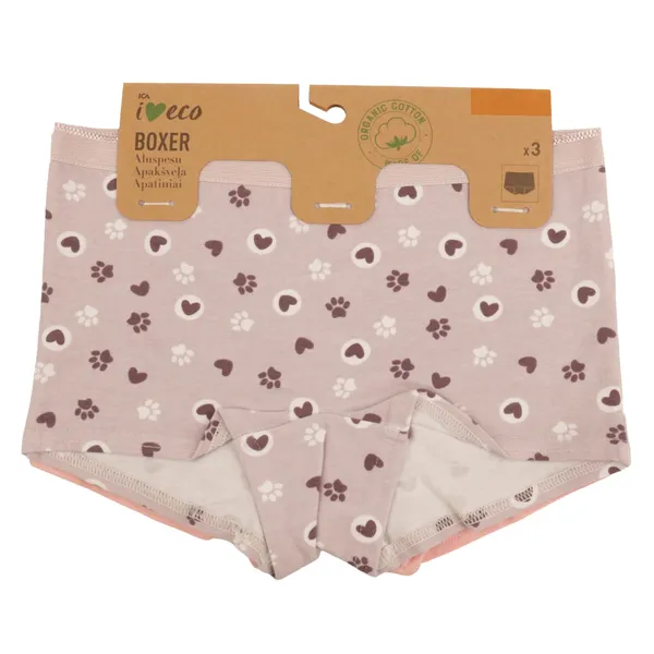 Meiteņu bokseri I love eco 3p 146/152