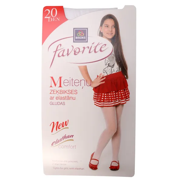 Meiteņu zeķbikses Favorite ar elastānu 20 den 51121 colored 9-10