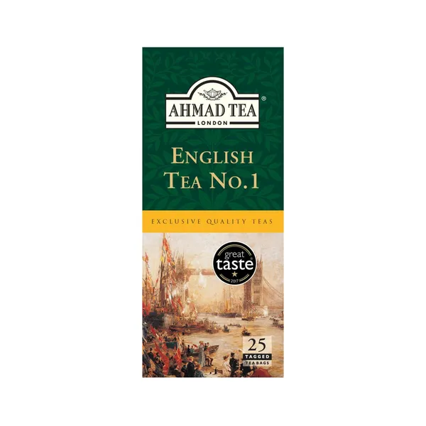 Melnā tēja Ahmad Tea English Nr.1 25x2g