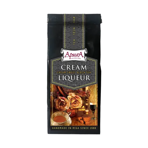 Melnā tēja APSARA Krējuma liķieris 100g