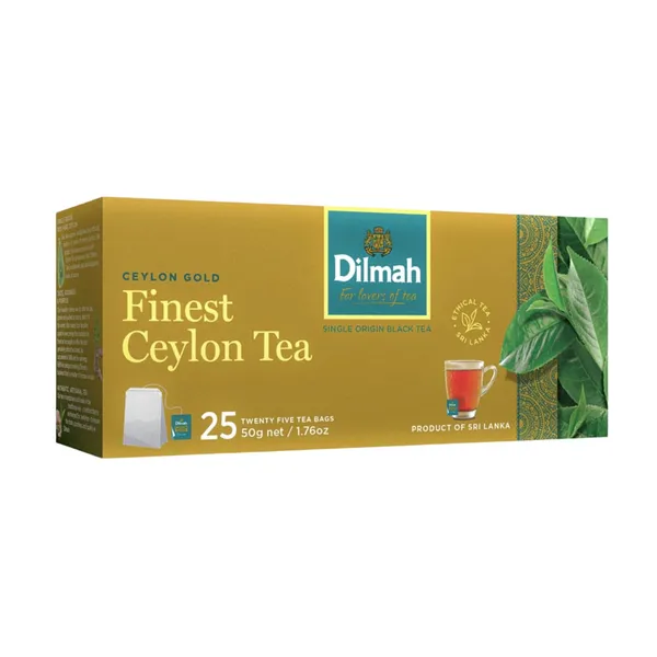 Melnā tēja Dilmah Ceylon Gold 25x2g
