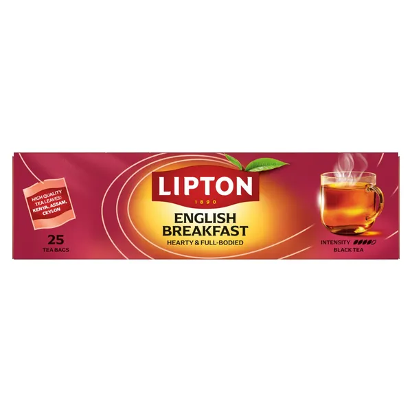 Melnā tēja Lipton english 50g