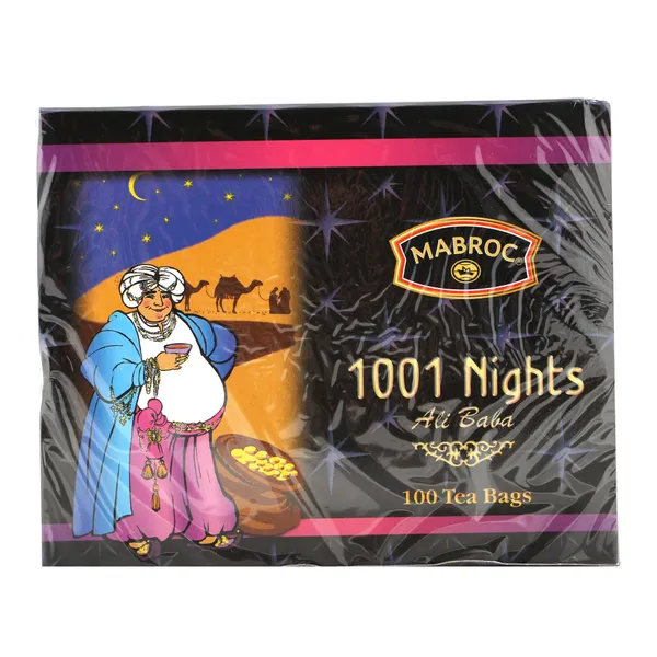 Melnā tēja Mabroc 1001 Nights 100x2g