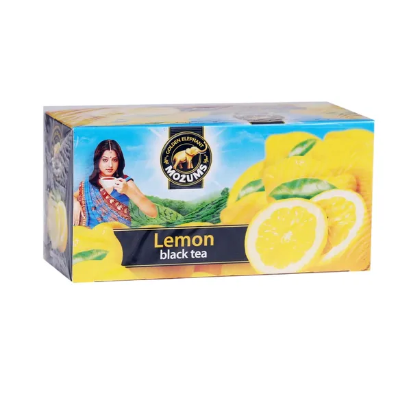 Melnā tēja Možums citronu aromatizētā 30g