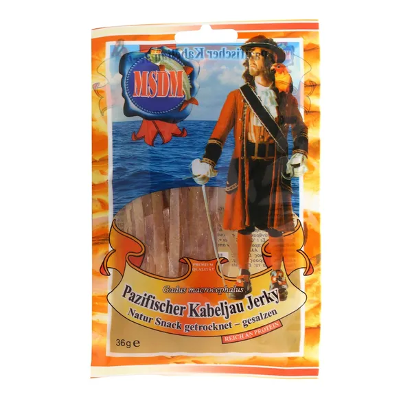 Mencas strēmeles sālītas, kaltētas 36g