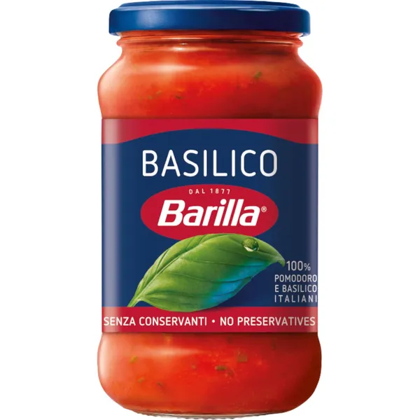 Mērce Barilla Basilico tomātu ar baziliku 400g