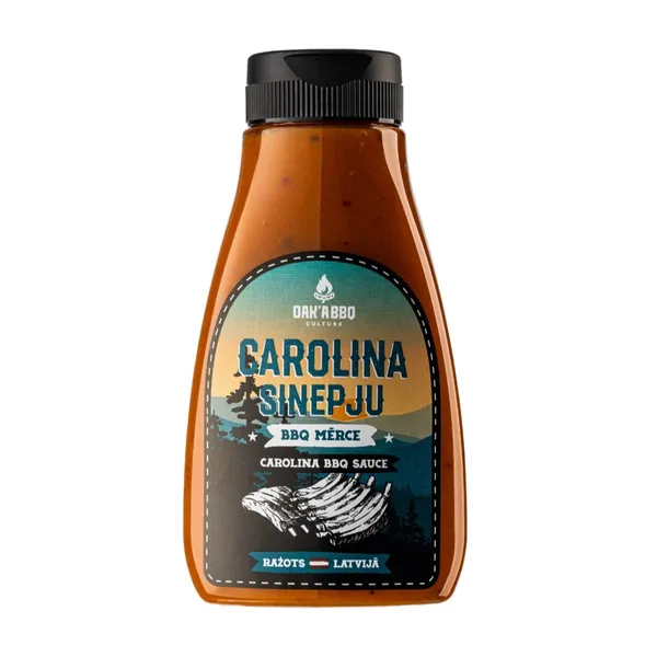 Sinepju mērce OAK'A BBQ Carolina, 270g