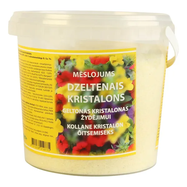 Mēslojums GARDEN+ dzeltenais ūdenī šķīstošais 0,9kg