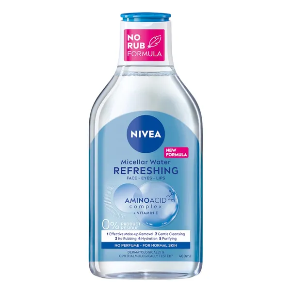 Micelārais ūdens normālai ādai Nivea MicellAir 400ml