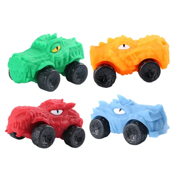 Mīksta dinozauru sacīkšu automašīna Gerardos Toys