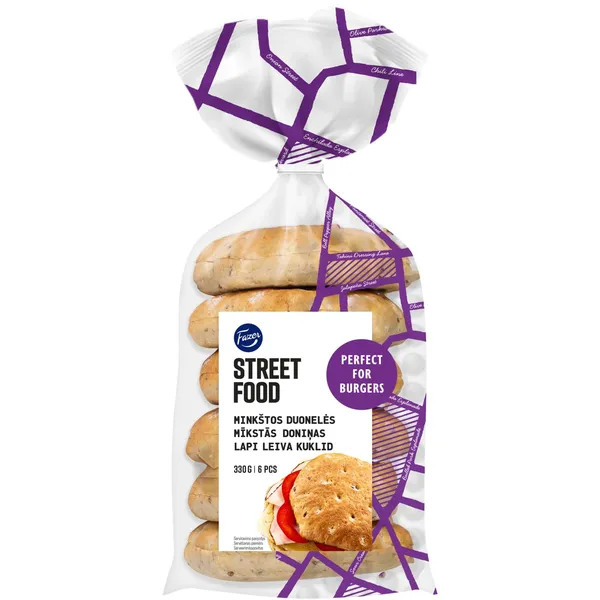 Mīkstās doniņas Fazer Street Food 330g