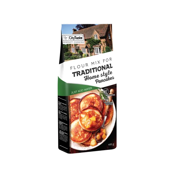 Miltu maisījums City Taste tradicionālajām Mājas stila pankūkām 400g