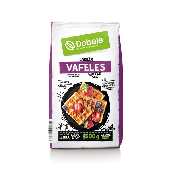 Maisījums sausais vafeles 500g