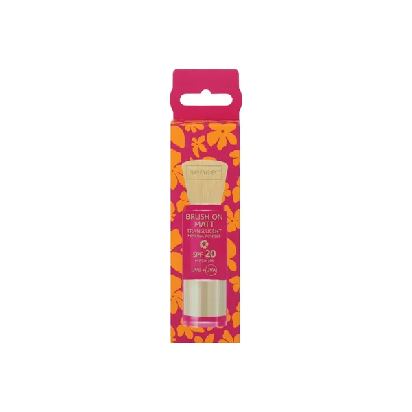 Minerālpūderis Sence Collection Sunset Tribe Medium SPF20 ar birsti 4g