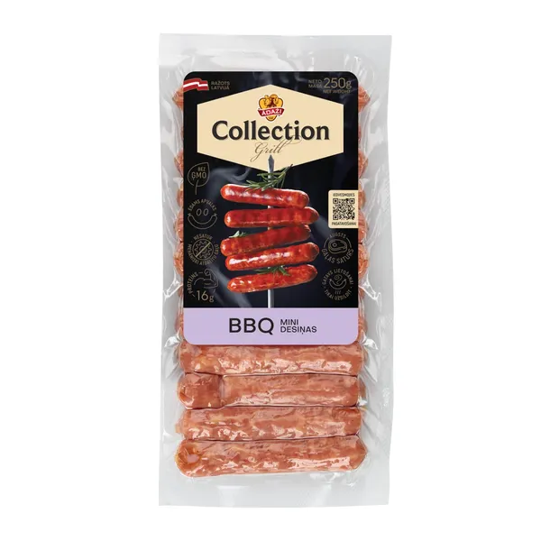 Mini desiņas Gaļas nams Ādaži Grill Collection barbekjū 250g