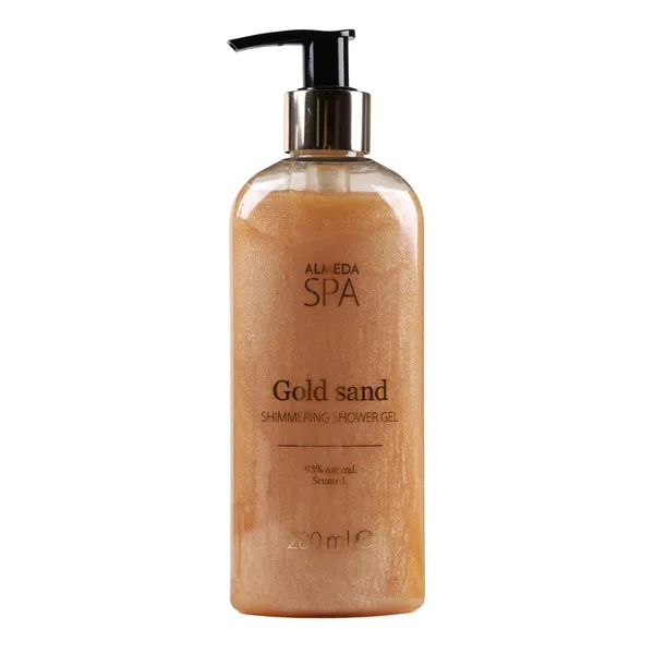 Mirdzoša dušas želeja Gold sand Almeda SPA, 200 ml