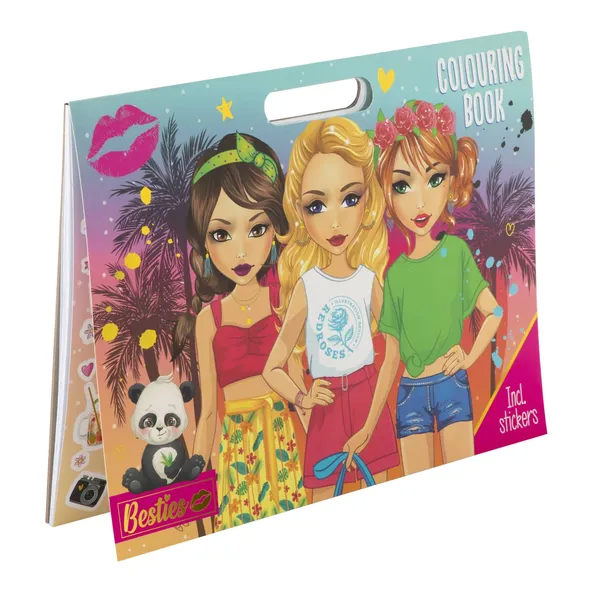 Modes dizainera grāmata Grafix Besties 20 lapas, krāsa un dizains var atšķirties SS26