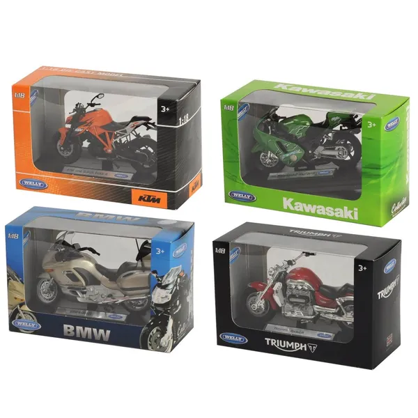 Motocikls Welly 1:18