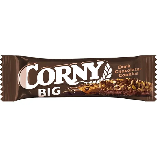 Musli batoniņš Corny Big tumšās šokolādes un cepumu 50g