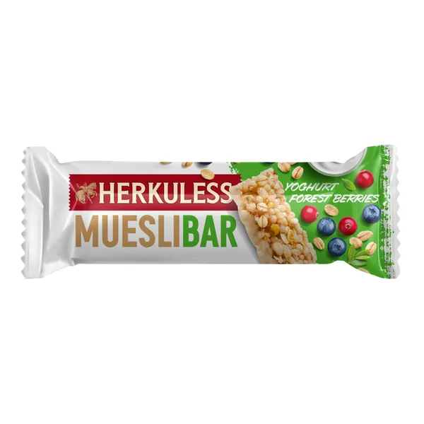 Musli batoniņš Herkuless ar meža ogu gabaliņiem 25g