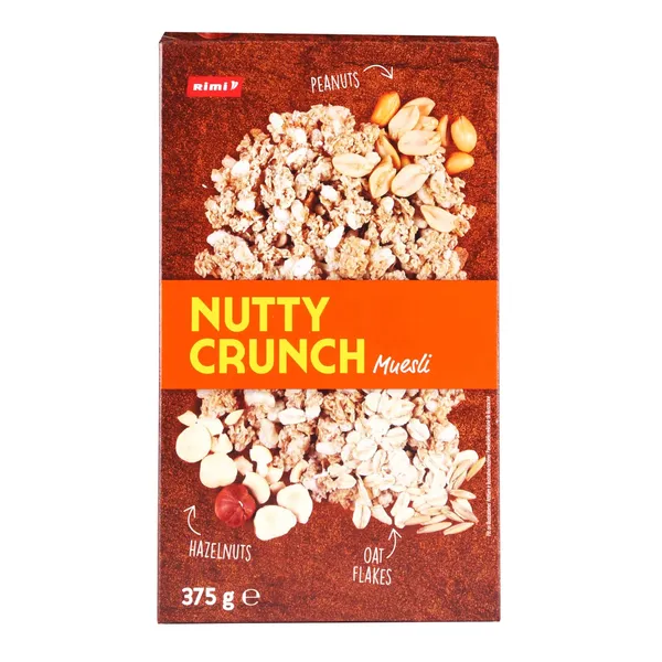 Musli Rimi grauzdēts ar riekstiem 375g