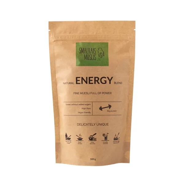 Musli Smalkais Muslis enerģijas maisijums 500g