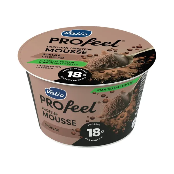 Proteīna muss Profeel bezlaktozes, šokolādes garša ar saldinātājiem 150g