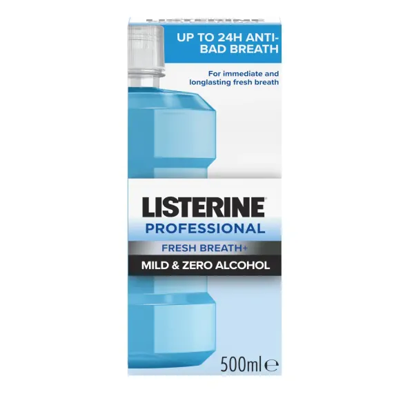 Mutes skalošanas līdzeklis Listerine Professional Fresh Breath+ 500ml