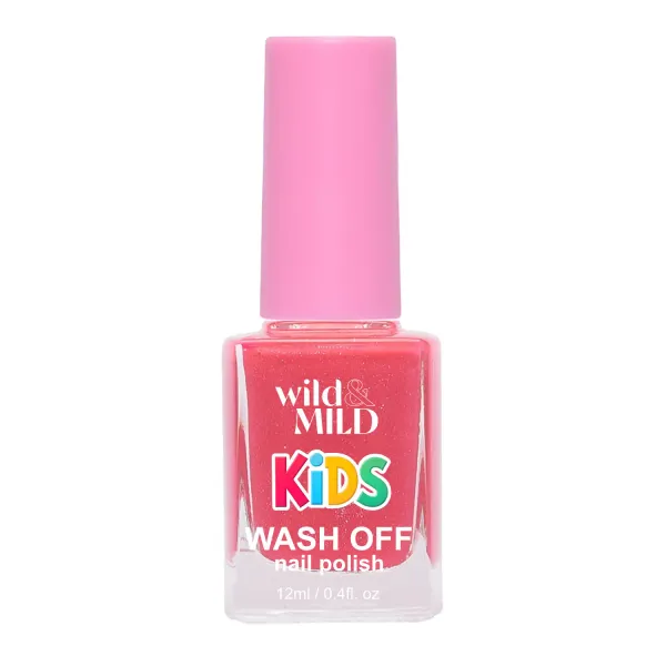 Nagu laka Wild&Mild Kids Wash Off Coral Cutie KC006 12ml