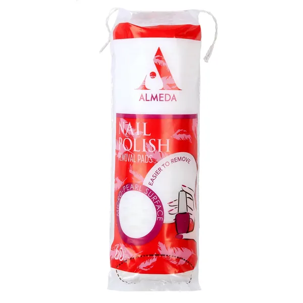 Nagų lako šalinimo pagalvėlės Almeda 60vnt