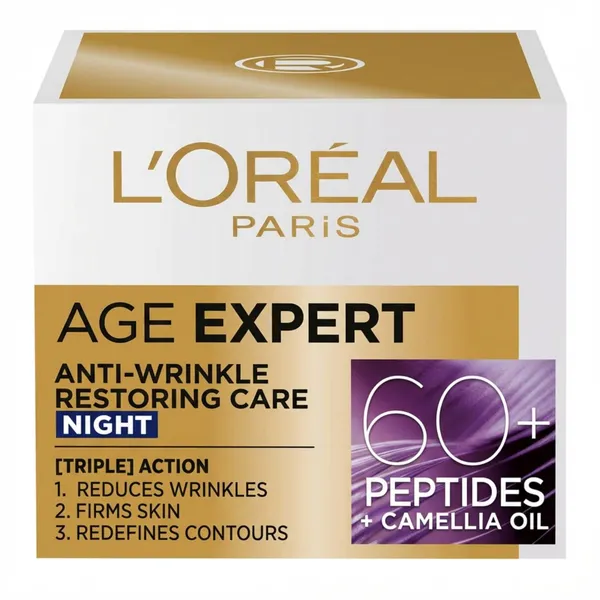 Nakts krēms Age Expert 60+ 50ml