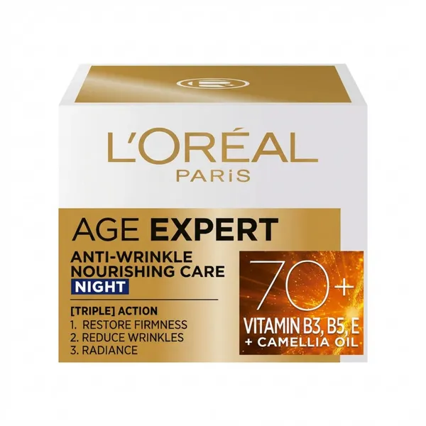 Nakts krēms Age Expert 70+ 50ml