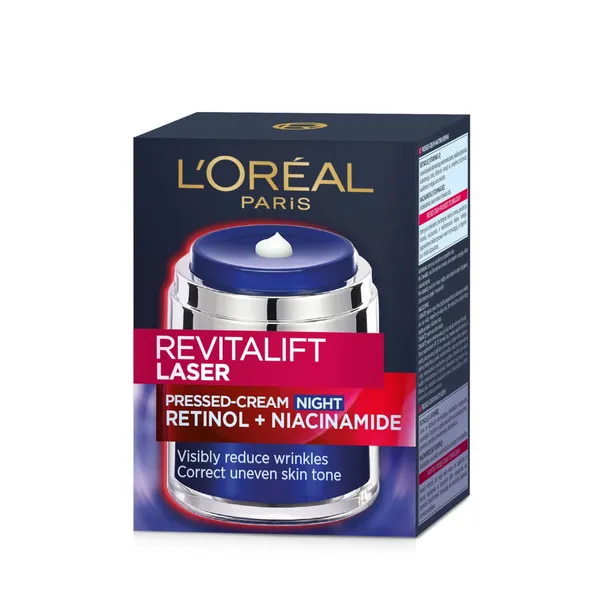 Nakts krēms Loreal Paris Revitalift Laser ar retinolu un niacinamīdu 50ml