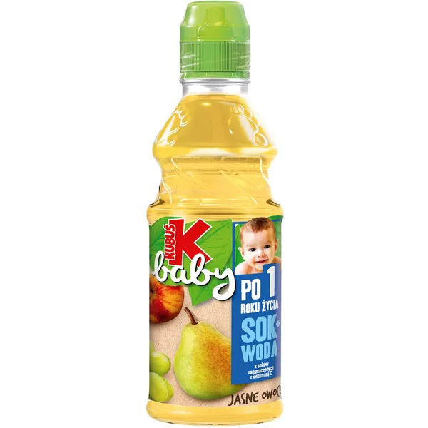 Nektārs Kubuš Baby ābolu, vīnogu un bumbieru 1gads+ 0,3l