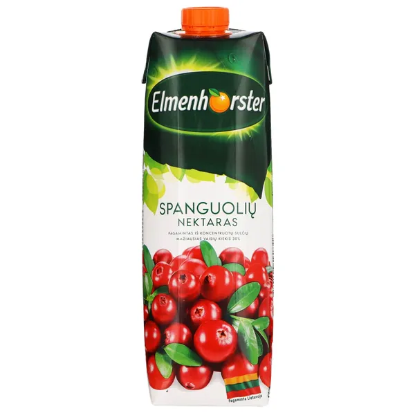 Nektārs Elmenhorster dzērveņu 30% 1l