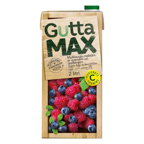 Nektārs GUTTA MAX aveņu-melleņu 2L