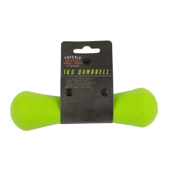 Neoprēna hanteles Phoenix Fitness 1 kg 1 gab.