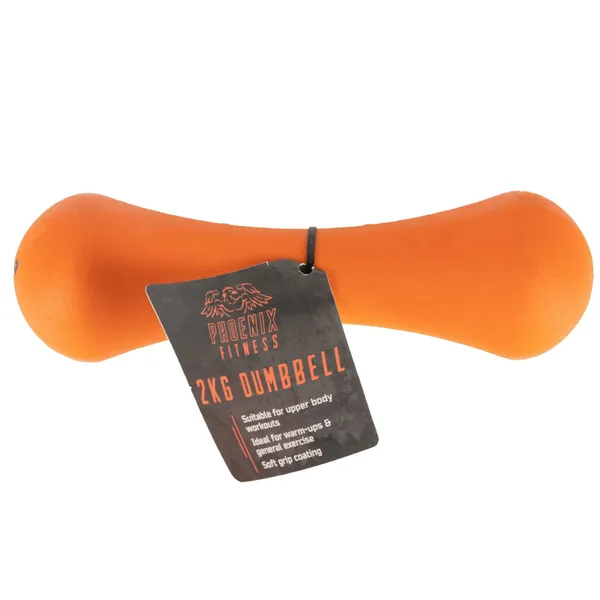 Neoprēna hanteles Phoenix Fitness 2 kg 1 gab.