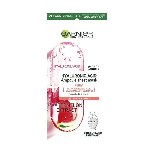 Nostiprinoša ampulu maska Garnier, salvete 15g