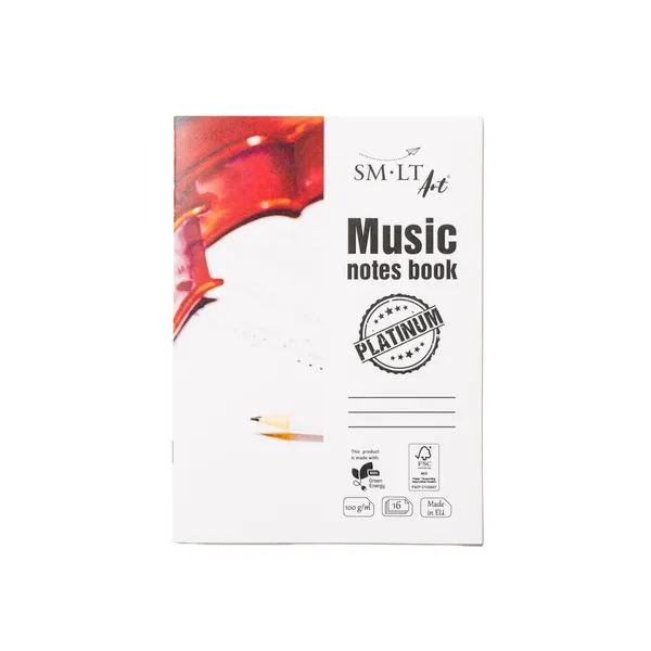 Nošu burtnīca SM LT Art A5 16lp 100gsm BS26