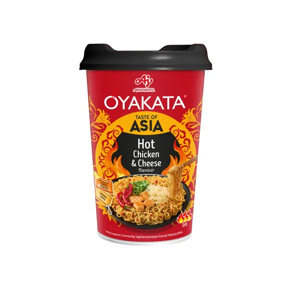 Nūdeļu ēdiens Oyakata asā vista ar sieru āzijas gaumē 93g