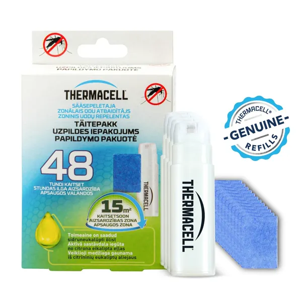 Odu repelenta aktīvās vielas ieliktņi Thermacell Citriodiol R-4-XIX 1gab.