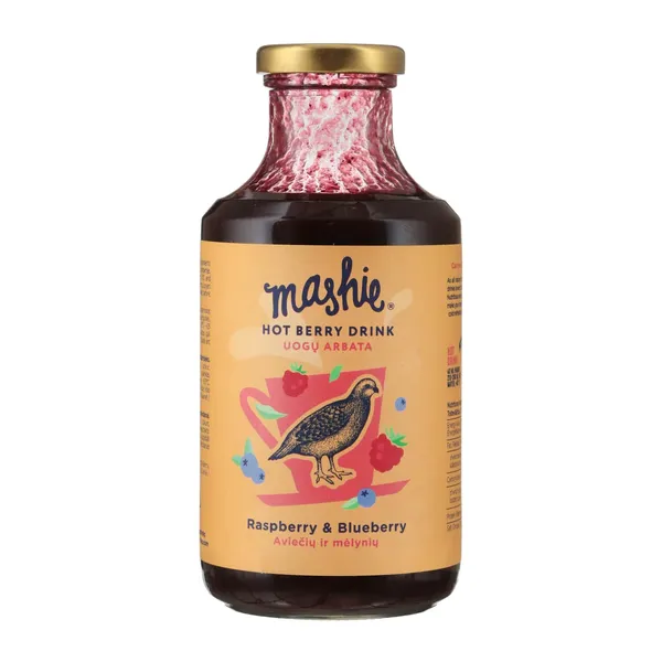 Ogu biezenis tējai Mashie aveņu un melleņu 500ml