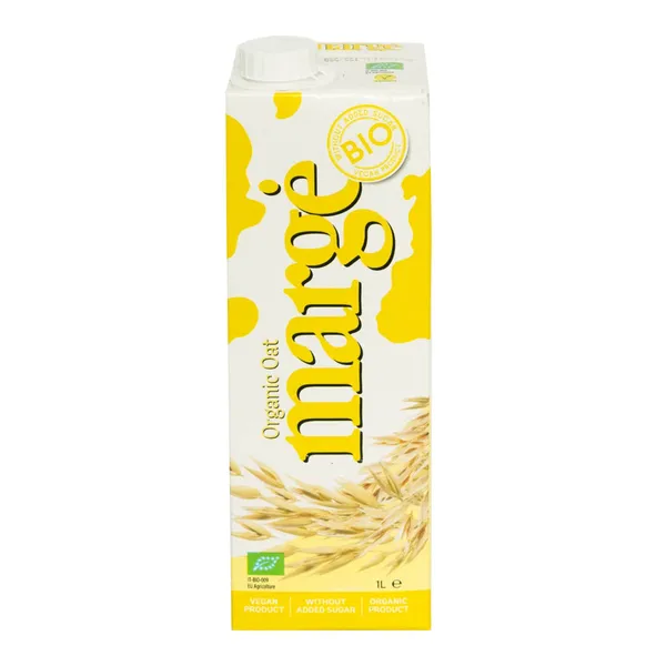 Dzēriens auzu Marge Organiskais 1l