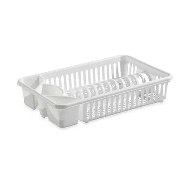 Paliktnis trauku žāvēšanai balts 42x27x8,5cm