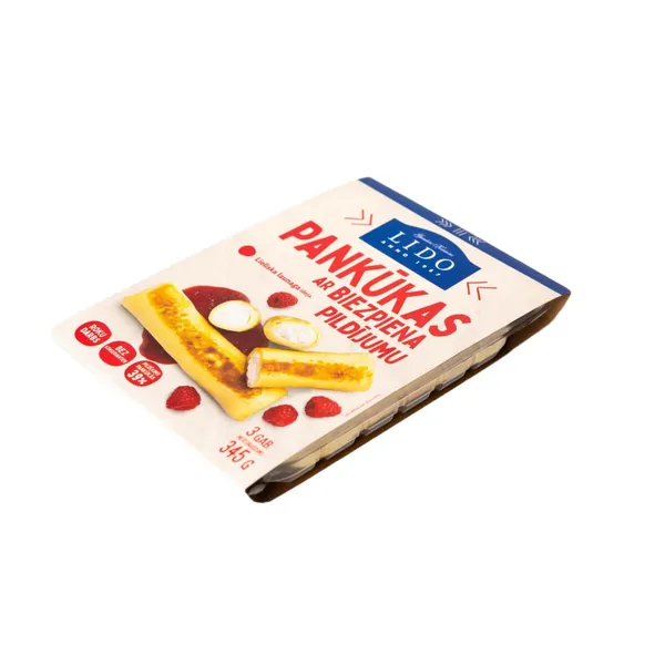 Pankūkas Lido ar biezpiena pildījumu 345g