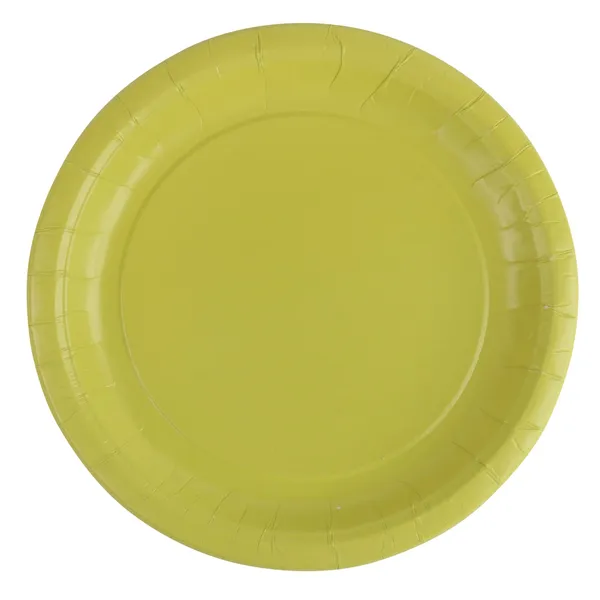 Papīra šķīvji RIMI Ø22cm zaļi 10gb