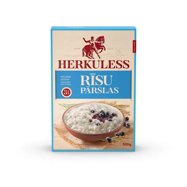 Rīsu pārslas Herkuless 500g