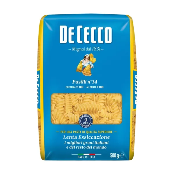 Pasta DeCecco fusilli 500g