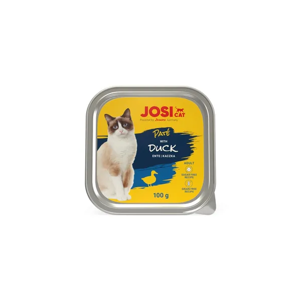 Pastēte kaķiem JosiCat Pīles gaļas 100g